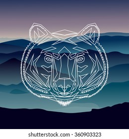 Geometric front bear