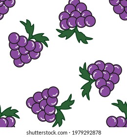 geometric fruits in pattern repeats