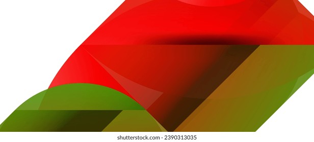 Geometric fusion - abstract harmony of triangles and circles in minimalist background design. Shapes and lines design for wallpaper, banner, background, landing page, wall art, invitation, prints