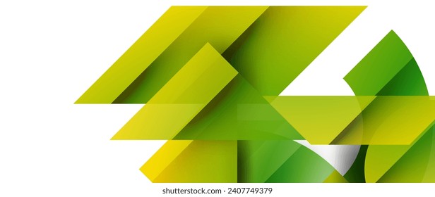 Geometric fusion - abstract harmony of triangles and circles in minimalist background design. Shapes and lines design for wallpaper, banner, background, landing page, wall art, invitation, prints