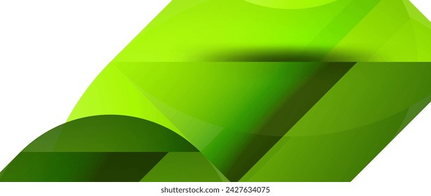 Geometric fusion - abstract harmony of triangles and circles in minimalist background design. Shapes and lines design for wallpaper, banner, background, landing page, wall art, invitation, prints