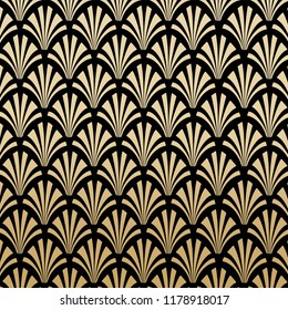 Geometric Gatsby Art Deco Pattern Background Design