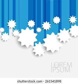 Geometric Gear Shapes Background