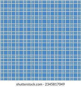 geometrische graue Gingham-Schachtel-Grafik, karger Hintergrund, nahtlose Illustration, Hintergrund aus Spinnstoffen, abstraktes Design-Muster