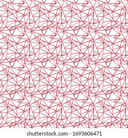Geometric glass white seamless pattern for desing