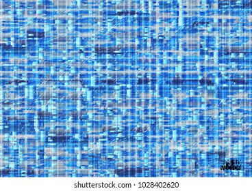 Geometric glitch abstract background.