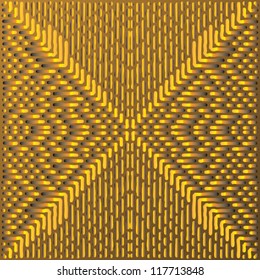 geometric golden pattern