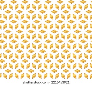 Geometric Golden Pattern , Islamic Pattern, Seamless Pattern