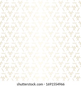 Geometric golden texture pattern. Abstract endless modern design background. Vector illustration eps 10.
