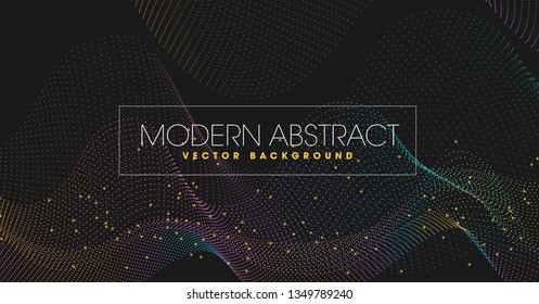Geometric Gradation Background. Modern abstract template background