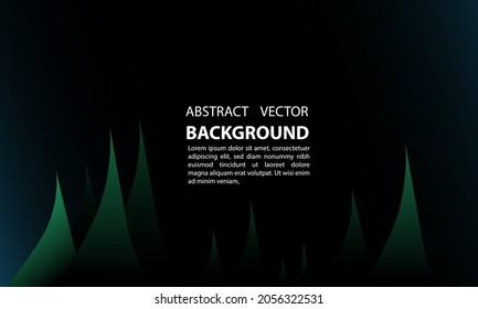 geometric gradient abstract background with elegant and simple black and green gradient, for posters, banners, and others, vector design eps 10