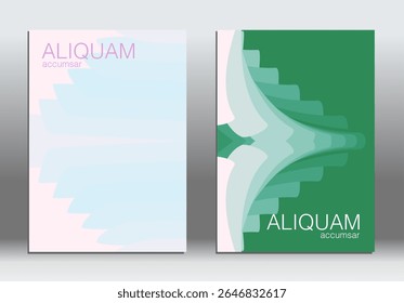 Geometric Gradient Abstract Cover Background. Modern Graphic Shape 3d Line Poster. Music Vector Design Banner Template. MInimalist Technology Futuristic Neon Event Layout. Corporate Party Presentation