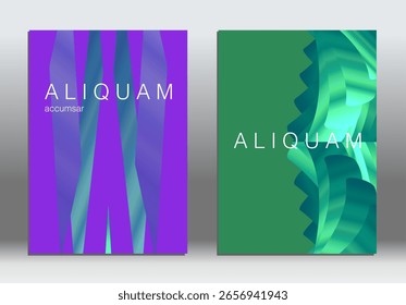 Gradiente geométrico fundo abstrato da tampa. Pôster de linha 3d de forma gráfica moderna. Modelo de banner de design de vetor de música. Disposição de Evento Neon Futurista Tecnológico Minimalista. Apresentação do Grupo Corporativo