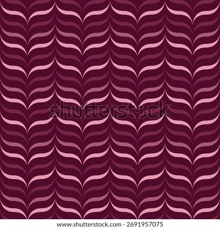 Geometric Gradient Curved Stripe Seamless Repetitive Surface Pattern Design