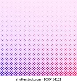 Geometric gradient halftone dot pattern background - vector graphic design