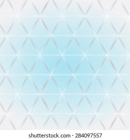 Geometric gradient mesh on a light background