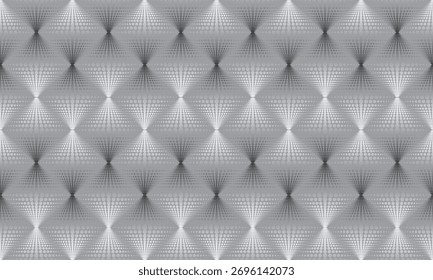 Geometric gradient pattern. Dot texture. Diagonal dotted rhombus seamless ornamental background