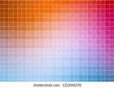 Geometric gradient pattern with squares. Graphics background connectivity. Modern stylish polygonal backdrop communication compounds for your design. Vector illustration