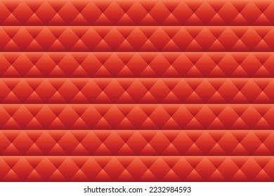 Geometric gradient with red color background