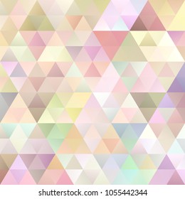 Geometric gradient triangle polygon background - vector design