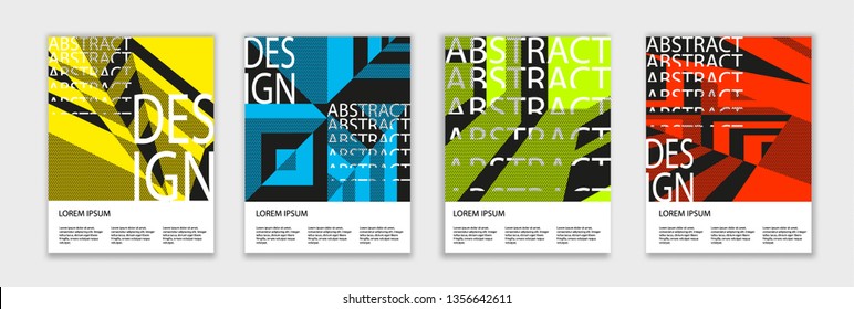 Geometric graphic abstract background for your design. For brochures, covers, banners, posters, flyers, etc. vector Eps10 Template. Vector illustration