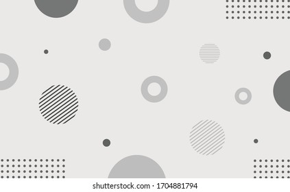 Geometric graphic design. Grey background.