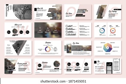 Geometric Graphic Design Project Proposal Presentation. Infographic Slide Template. For use in Presentation, Flyer and Leaflet, SEO, Marketing, Webinar Landing Page Template, Website Design, Banner.