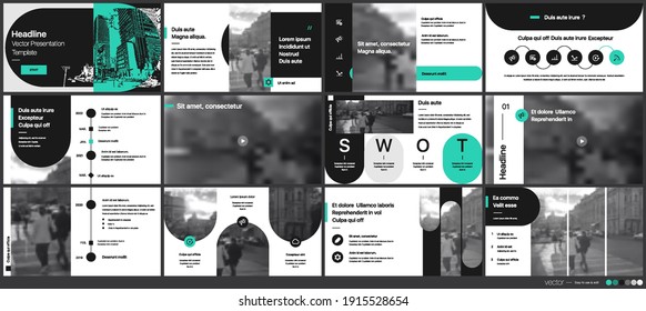 Geometric Graphic Design Project Proposal Presentation. Infographic Slide Template. For Use In Presentation, Flyer And Leaflet, SEO, Marketing, Webinar Landing Page Template, Website Design, Banner.