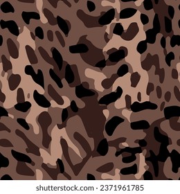 geometric graphic leopard skin pattern and background texture fabric print design