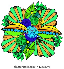 geometric graphical abstract picture of geometric shapes drawing