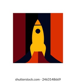 geometric graphics and warm patterns