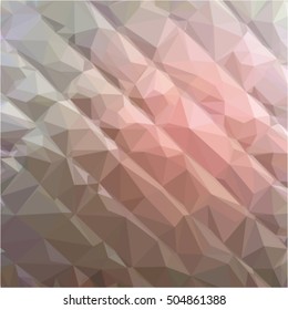 geometric gray pink Light Polygonal Mosaic Background, abstract triangle texture vector