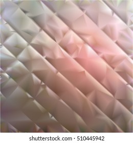 geometric gray pink Light Polygonal Mosaic Background, abstract triangle texture vector