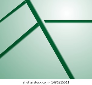 "Geometric green background design.Abstract graphics for business.Vector illustration."