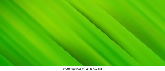 Geometric Green Background with Diagonal Stripes and Gradients.