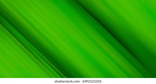 Geometric Green Background with Diagonal Stripes and Gradients. Vector Minimalist Backdrop for Irish St. Patrick Day