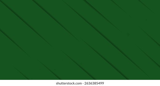 Geometric Green Background with Diagonal Stripes and Gradients.