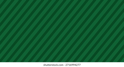Geometrischer grüner Hintergrund mit diagonalen Streifen und Farbverläufen. Vektor Minimalistische Kulisse für traditionellen irischen St. Patrick Day