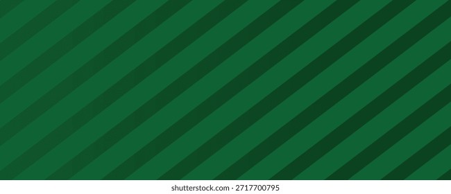 Geometric Green Background with Diagonal Stripes and Gradients. Vector Minimalist Backdrop for Traditional Irish St. Patrick Day

