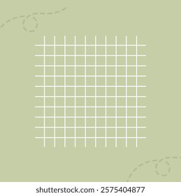 geometric green background with white checkered lines