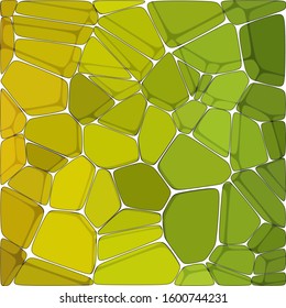 
Geometric green elegant stones vector background. Brochure Template