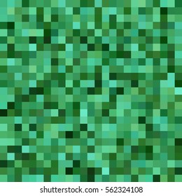 Geometric green pattern for business presentations or web template banner flyer. Seamless. Vector illustration.