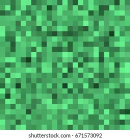 Geometric green pattern for business presentations or web template banner flyer. Seamless. Vector illustration