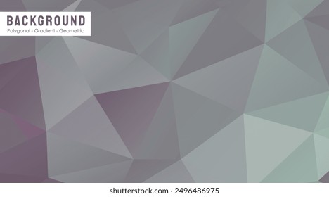 Geometric Grey Polygonal Abstract Texture Background