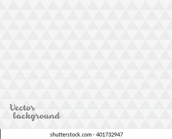 Geometric grey vector triangle background