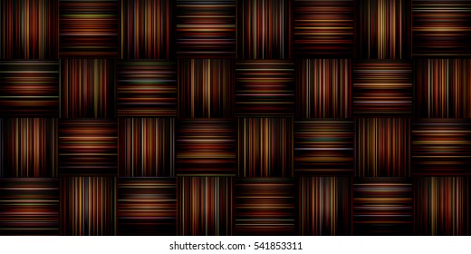 Geometric grid background.