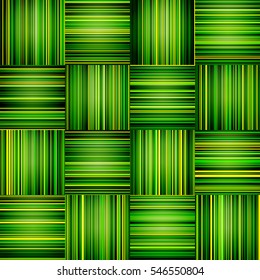 Geometric grid background.