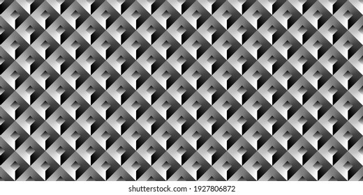 Geometric grid background Modern abstract vector white texture