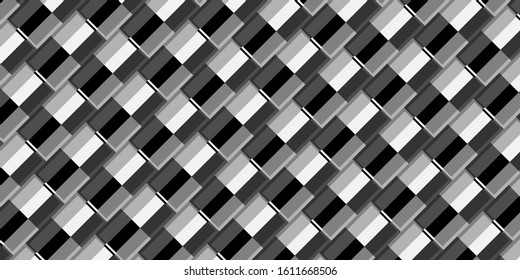 Geometric grid background Modern dark abstract vector texture