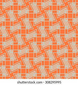 geometric grid pattern. seamless vector background.